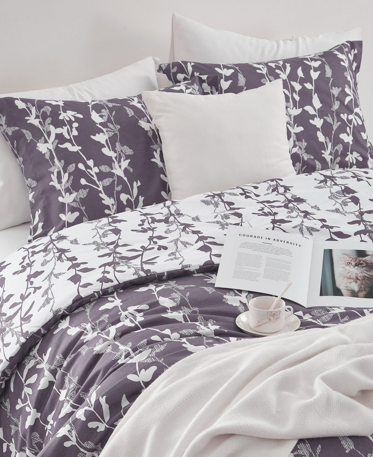 Stratford Park Millie Leaves -Pc. Comforter Set