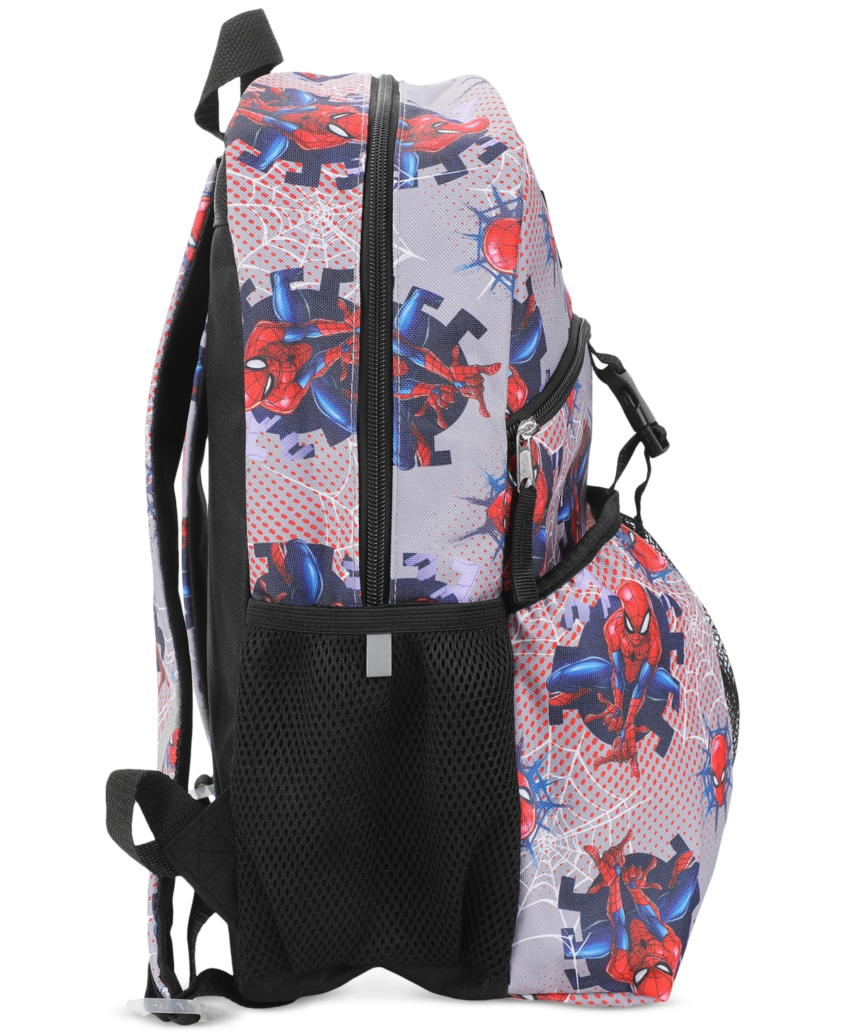 Spider-man Toddler & Little Kids Backpack & Lunch Bag Set In Gray