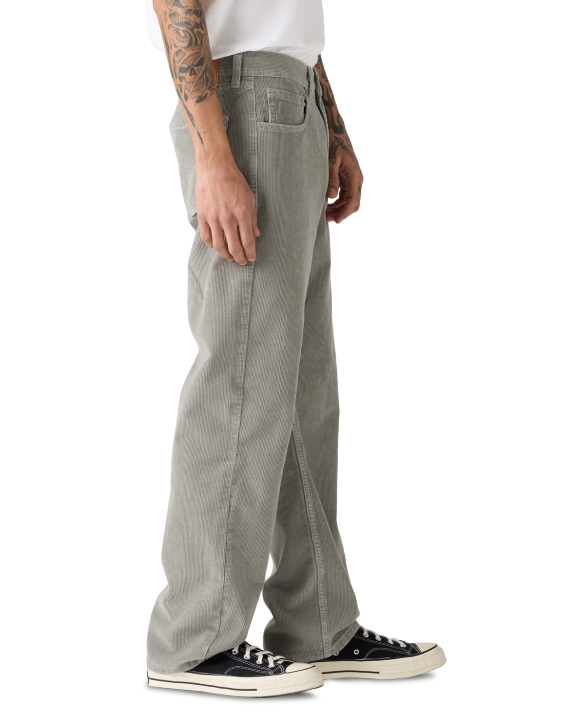 Levi's Men's 565 Loose Straight Leg Jeans In Gray