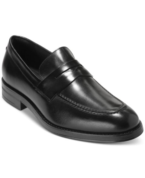 Мужские туфли Cole Haan Ledley Penny Loafer, цвет: Чёрный