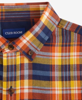 Men's Brushed Cotton Button-Down Shirt, Macy's Exclusive