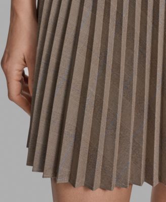 Women's Pleated A-Line Skirt