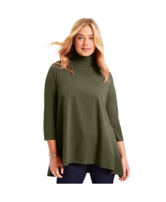 Women's One+Only Mock-Neck Tunic