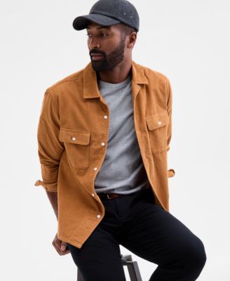Men's Corduroy Shirt Jacket, Macy's Exclusive