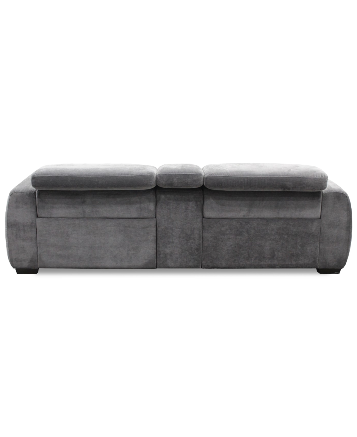 Macy's Brownell 3-pc.sofa Sectional With 2 Power Motion Chairs & 1 Console, Exclusively At  In Gray