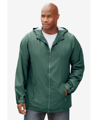 Big & Tall Jersey-Lined Windbreaker