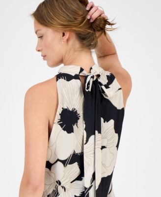 Women's Oversized Floral A-Line Dress