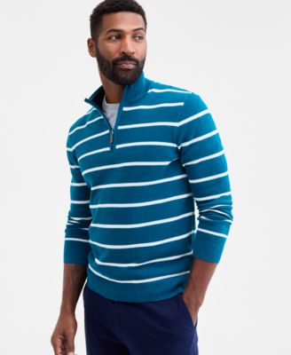 Men's Quarter-Zip Sweater, Macy's Exclusive