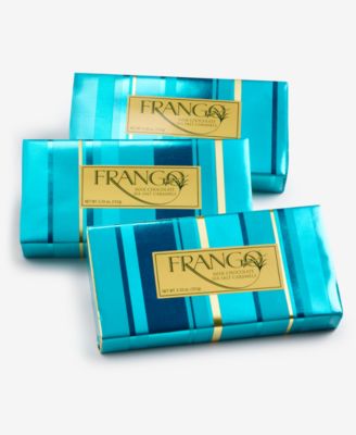 3 Pack Holiday 1/3 LB Wrapped Sea Salt Caramel Milk Chocolates, Created for Macy's