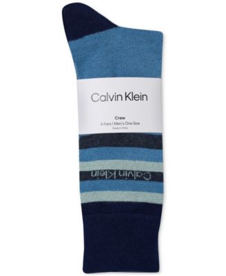 Men's 4-Pack Combed Crew Socks