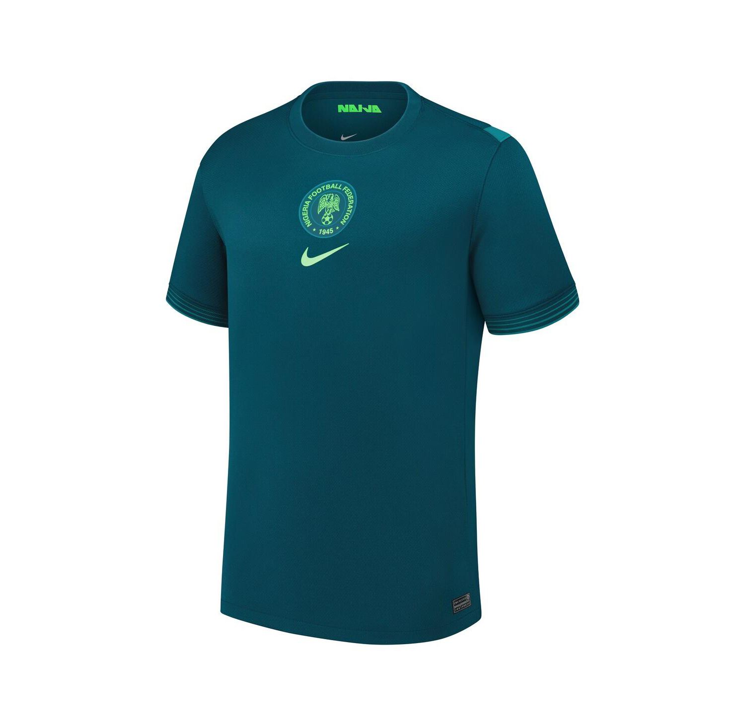 Men's Teal Nigeria Women's National Team 2025/26 Home Replica Jersey