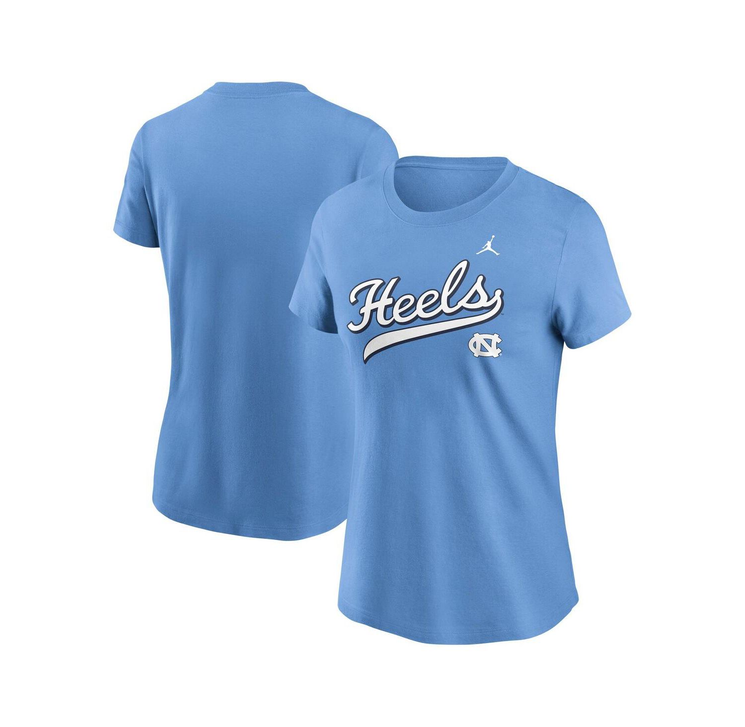 Women's Carolina Blue North Carolina Tar Heels Local Script T-Shirt