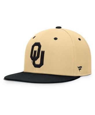 Fanatics - Men's Gold/Black Oklahoma Sooners Balance Fitted Hat