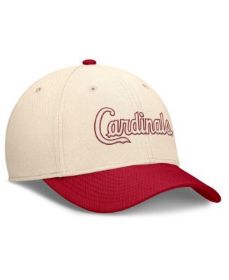 Men's Natural/Red St. Louis Cardinals Statement Rise Performance Flex Hat