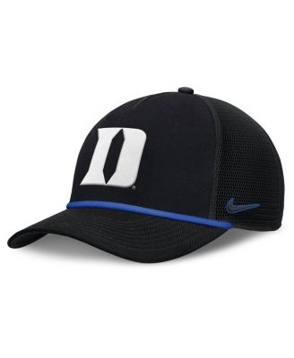 Nike - Men's Black Duke Blue Devils Rise Primetime Trucker Adjustable Hat