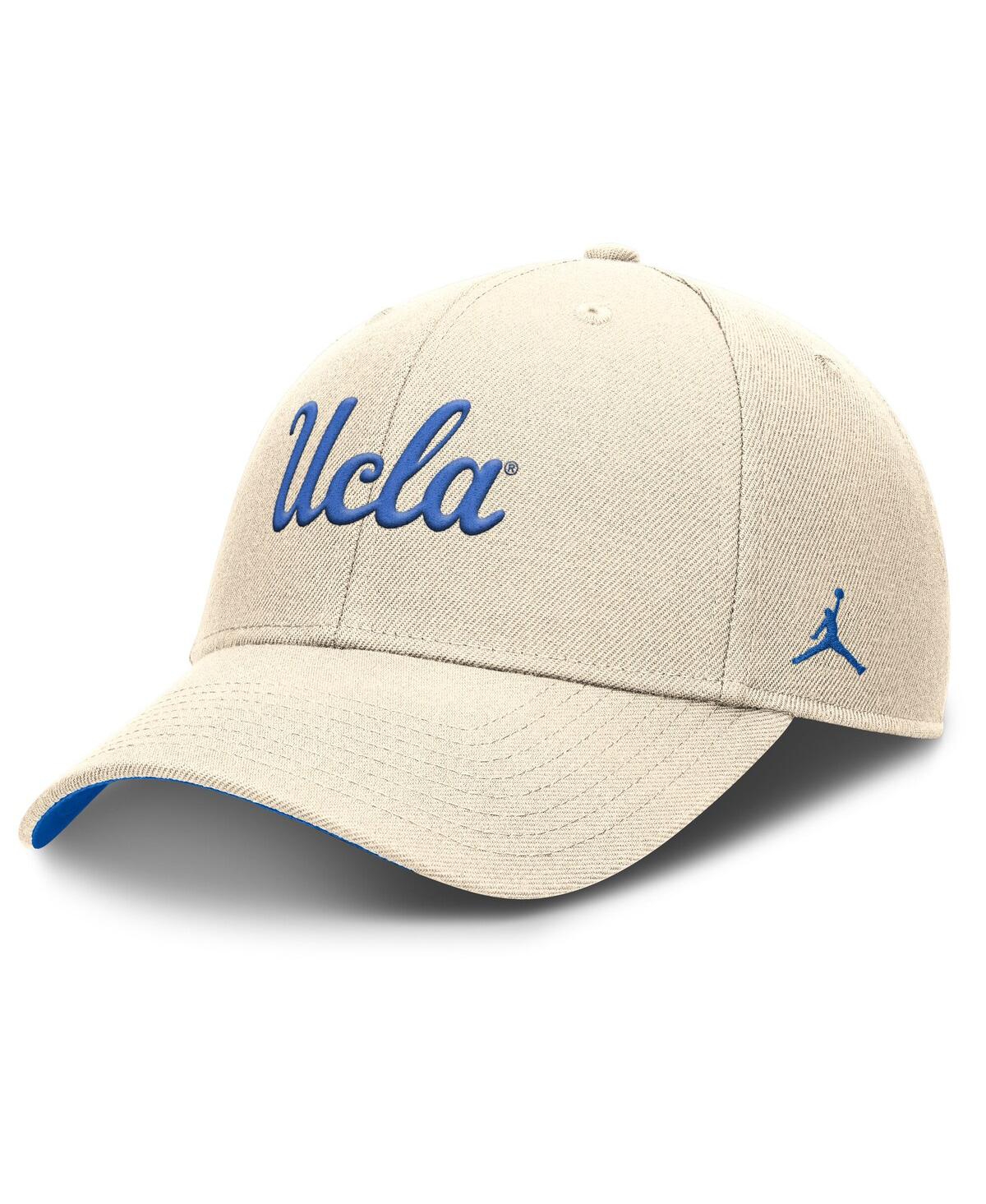 Men's Natural Ucla Bruins Rise Primetime Performance Trucker Adjustable Hat - Natural