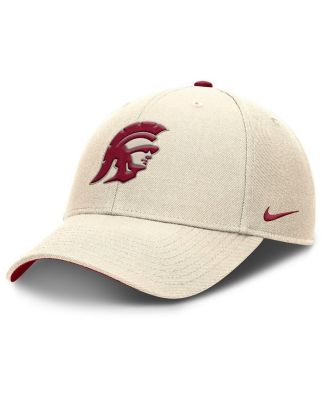 Nike - Men's Natural USC Trojans Rise Primetime Performance Trucker Adjustable Hat