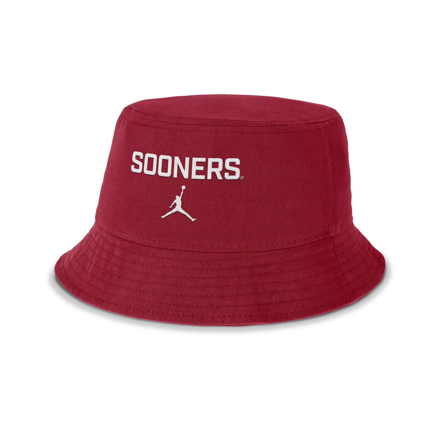 Men's Crimson Oklahoma Sooners Apex Primetime Bucket Hat