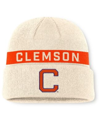 Nike - Men's Natural Clemson Tigers Peak Primetime Utility Cuffed Knit Hat