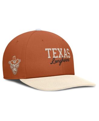 Nike - Men's Texas Orange/Cream Texas Longhorns Pro Legacy Script Snapback Hat