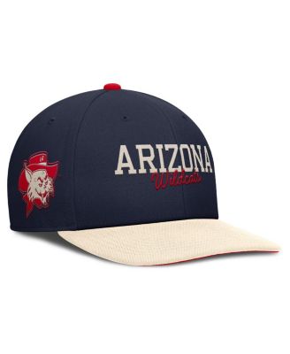 Nike - Men's Navy/Cream Arizona Wildcats Pro Legacy Script Snapback Hat