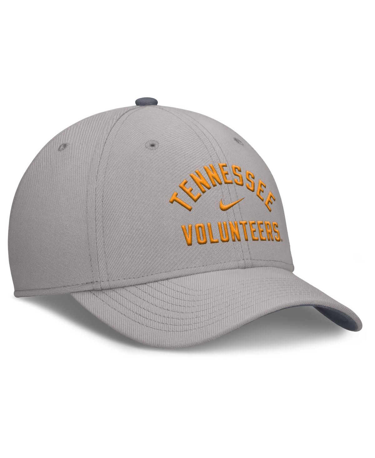 Nike Men's Gray Tennessee Volunteers Rise Prep Performance Flex Hat In Gray
