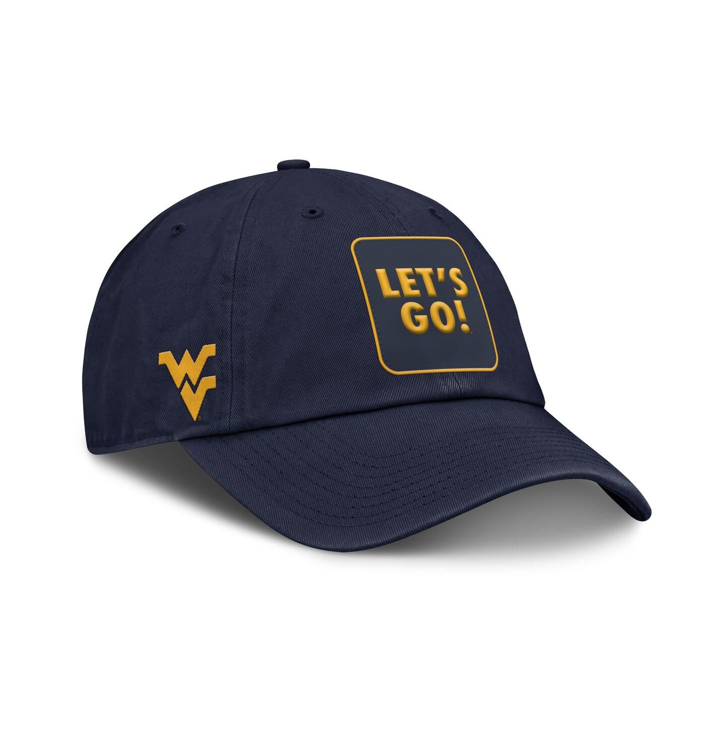 Мужская кепка Nike Navy West Virginia Mountaineers Local Club Adjustable Hat — фото 3