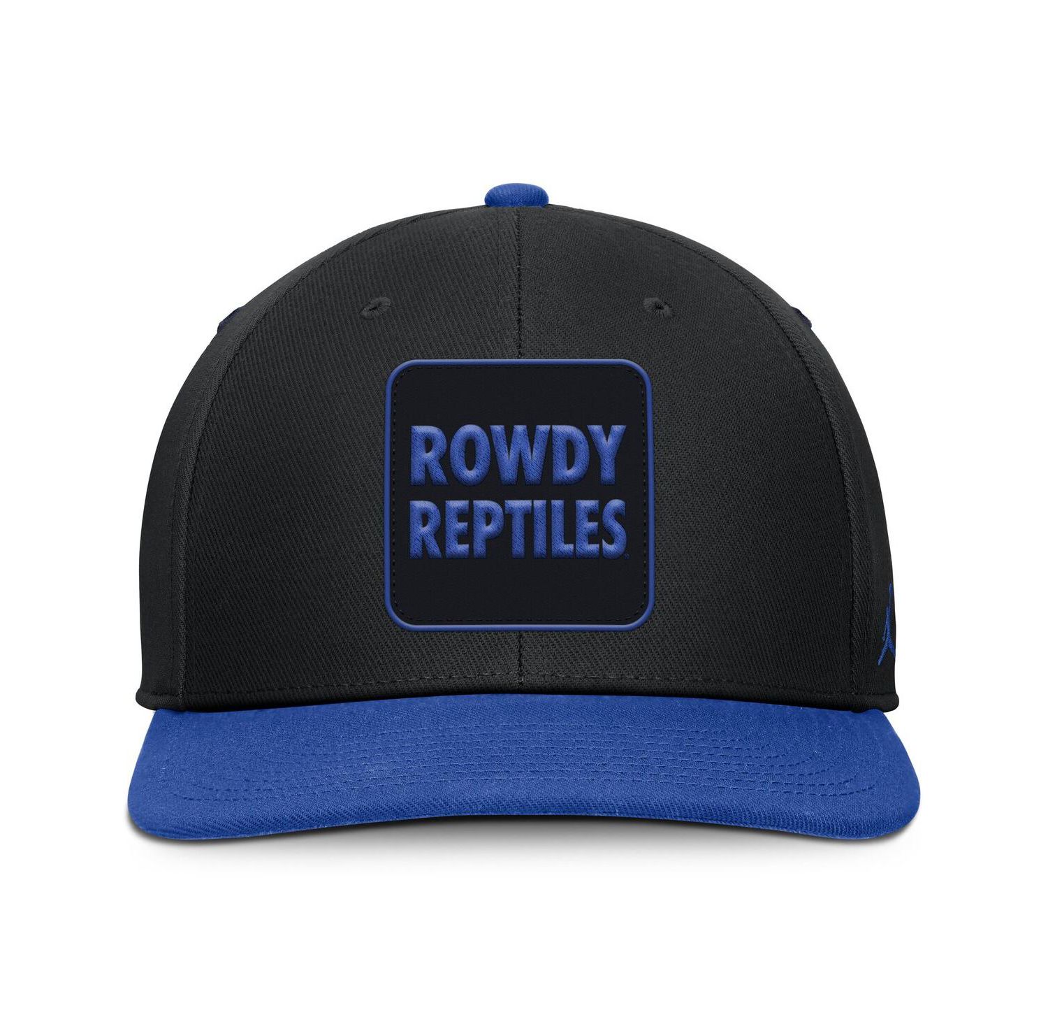 Men's Black/Royal Florida Gators 2025 Sideline Campus Pro Local Snapback Hat
