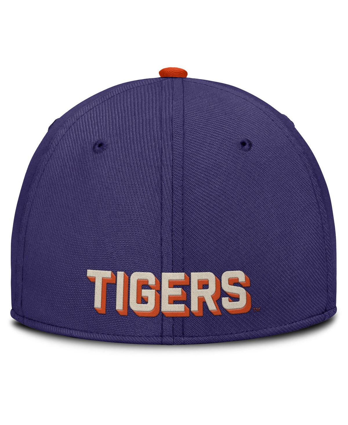 Nike Men's Purple Clemson Tigers Legacy Rise Performance Flex Hat In Purple