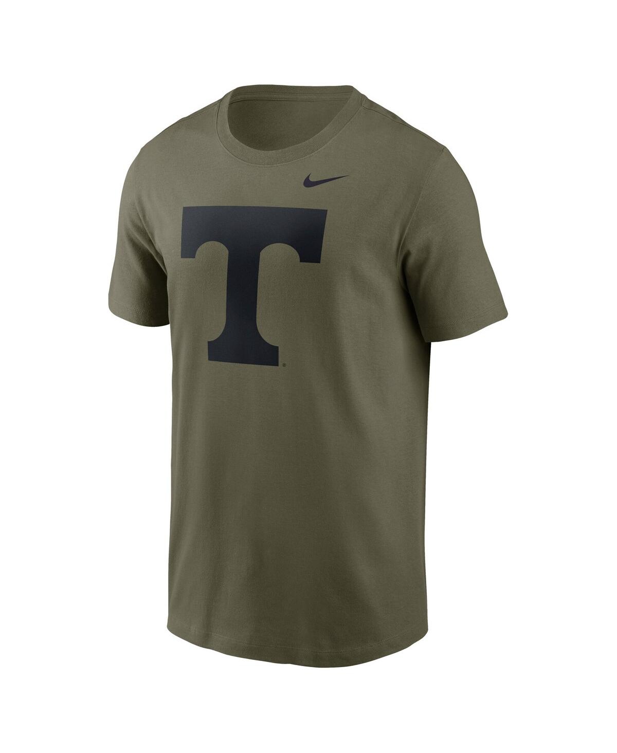 Nike Olive Tennessee Volunteers 2024 Military Appreciation Tonal Logo Performance T-shirt In Green