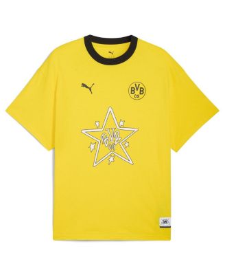 Men's Yellow Borussia Dortmund 2025 FIFA Club World Cup Hoops T-Shirt