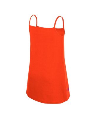 Big Girls&nbsp;Orange Clemson Tigers Brook Tank Dress