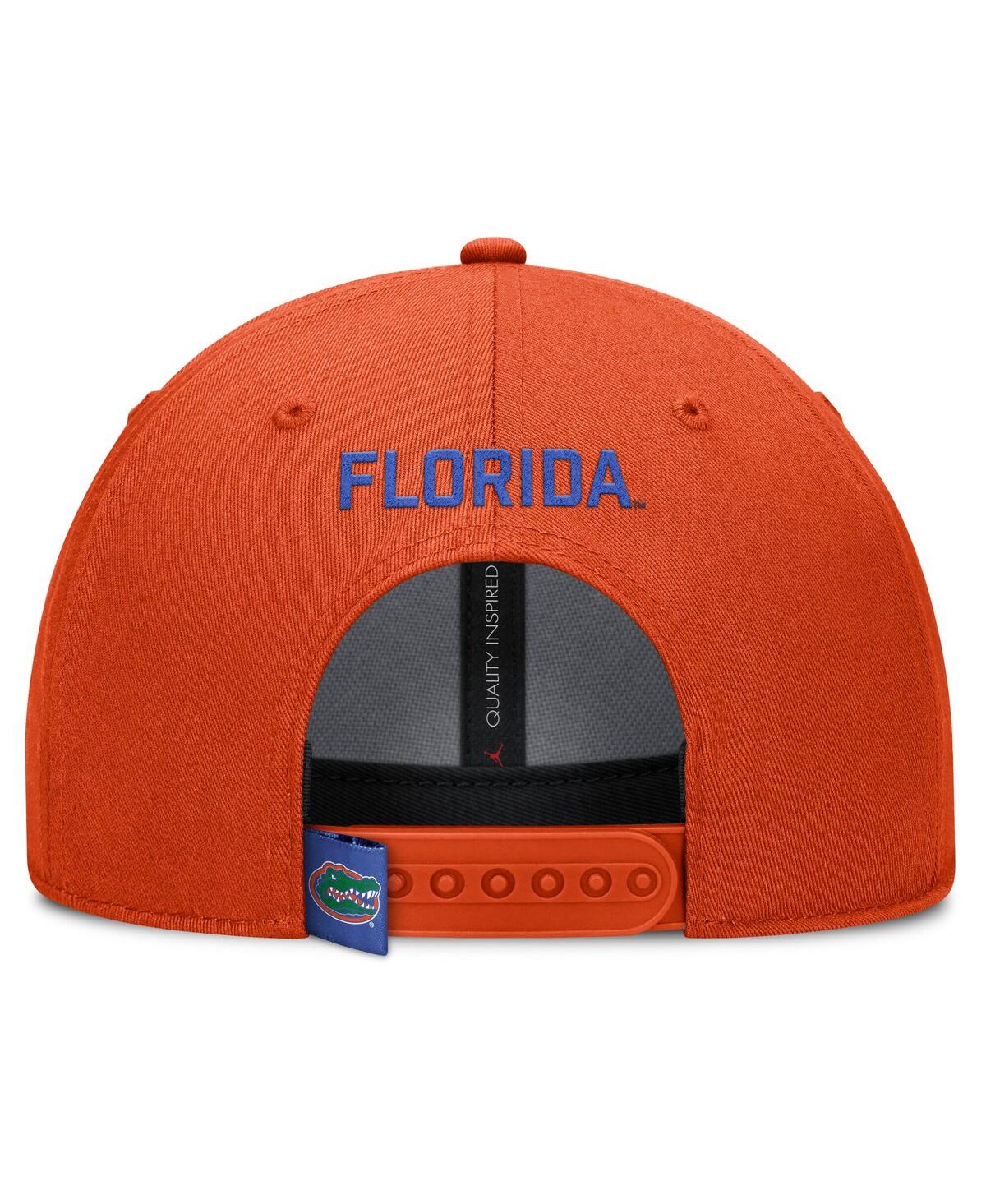 Jordan Men's Orange Florida Gators 2025 On-field Rise Performance Adjustable Hat In Orange