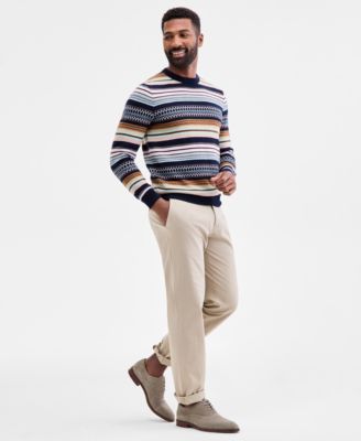Men's Cameron Fair Isle Crewneck Sweater, Macy's Exclusive