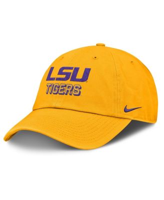 Nike - Men's Gold LSU Tigers 2025 On-Field Club Adjustable Hat