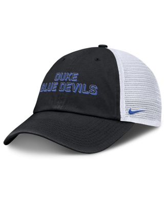 Nike - Men's Black Duke Blue Devils 2025 Gameday On-Field Club Adjustable Trucker Hat