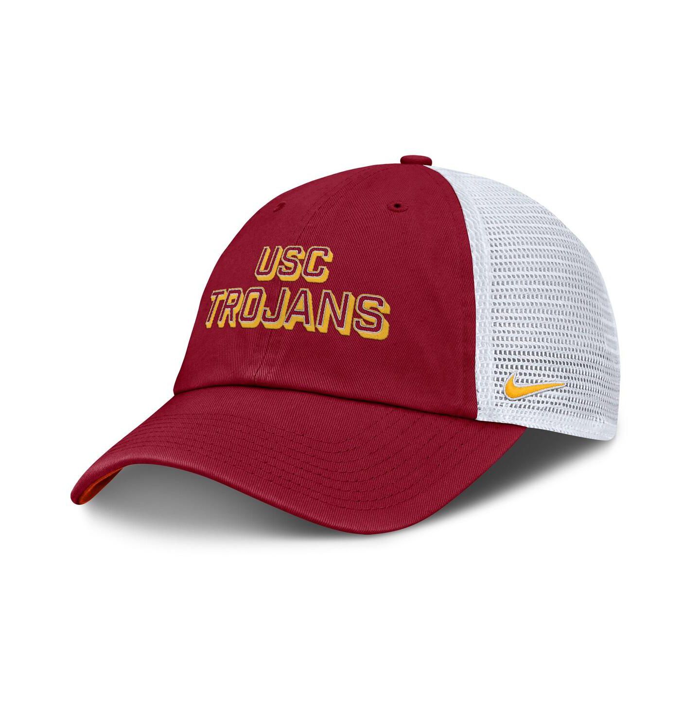 Мужская кепка Nike Cardinal USC Trojans 2025 Gameday On-Field Club Adjustable Trucker Hat — фото 1