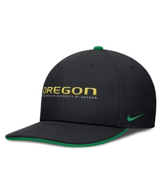 Nike - Men's Black Oregon Ducks 2025 On-Field Pro Performance Adjustable Hat