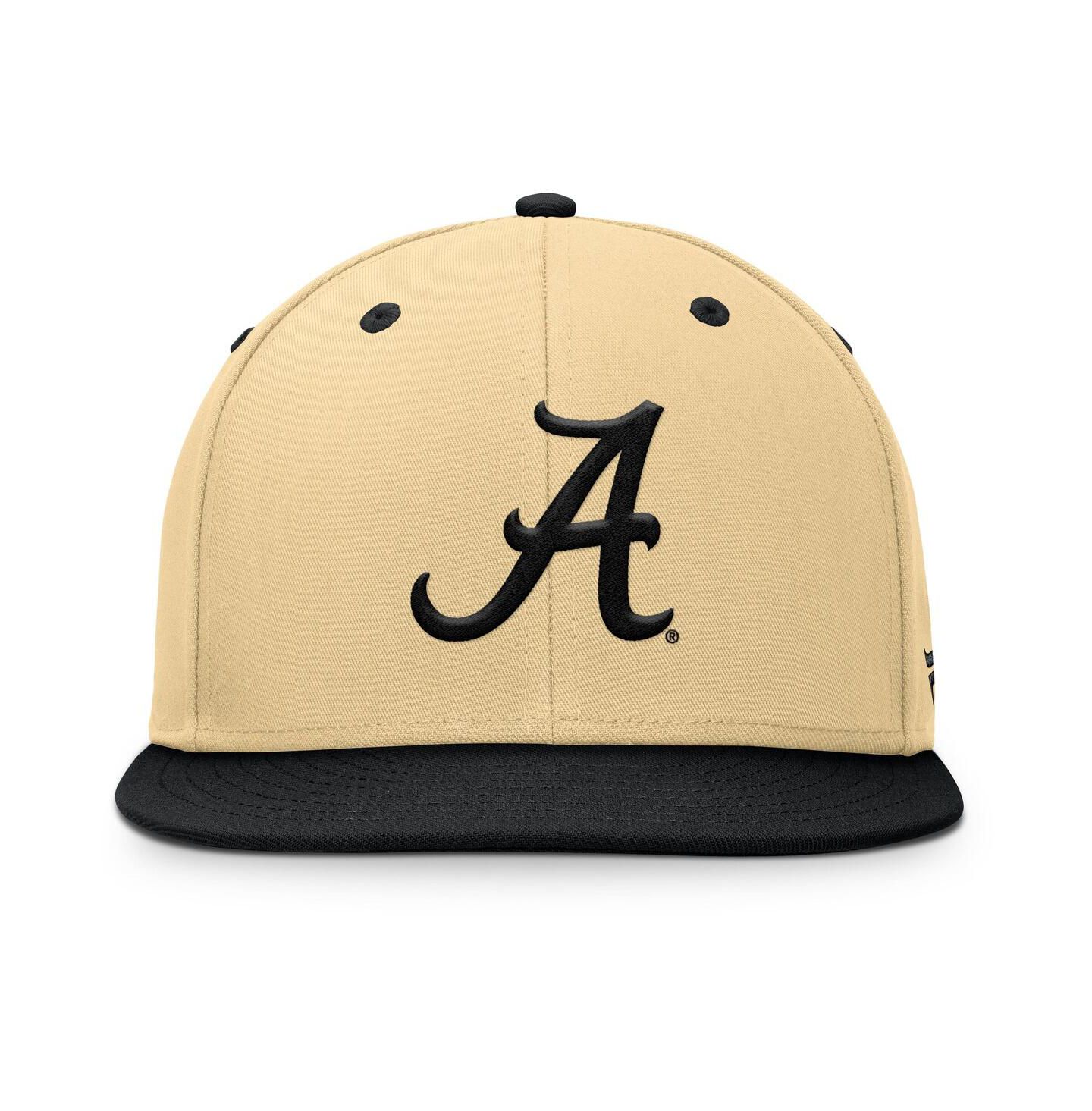 Мужская кепка Fanatics Gold/Black Alabama Crimson Tide Balance Fitted Hat — фото 2
