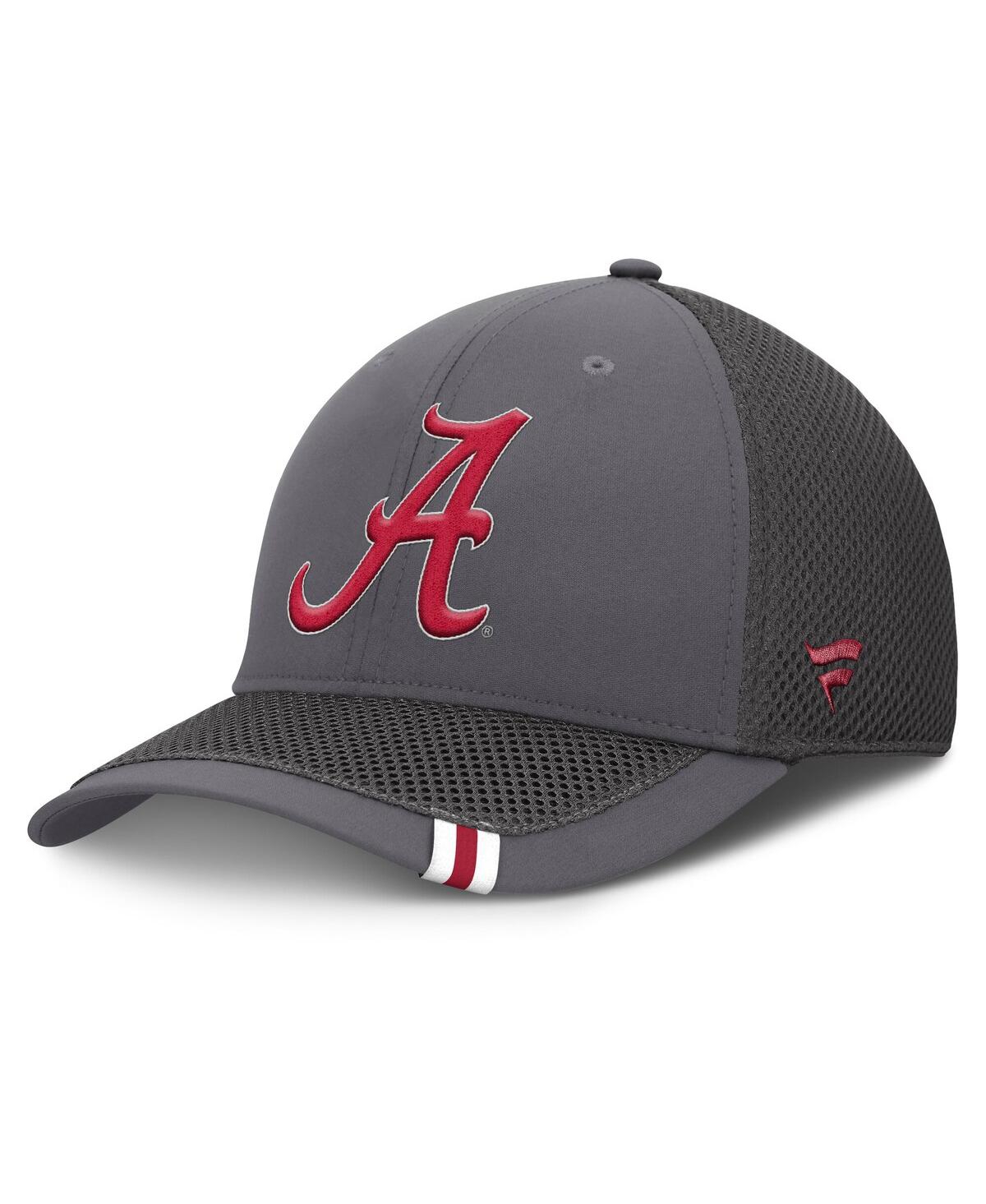 Fanatics Men's Gray Alabama Crimson Tide Clincher Flex Hat