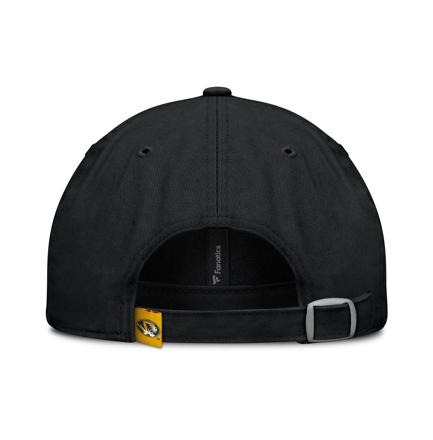 Женская кепка Fanatics Black Missouri Tigers Candid Adjustable Hat — фото 4