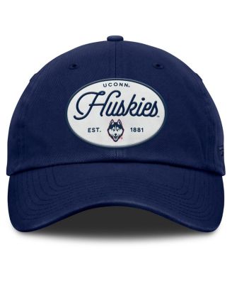 Women's Navy UConn Huskies Candid Adjustable Hat