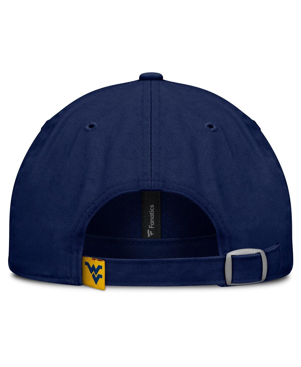 Fanatics Women's Navy West Virginia Mountaineers Candid Adjustable Hat In Blue