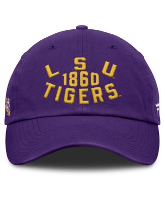 Men's Purple LSU Tigers Archer Adjustable Hat