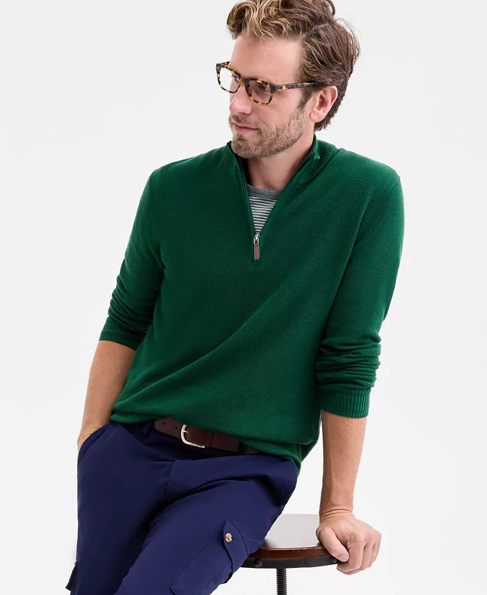 Men's Quarter-Zip Sweater