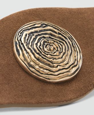 Women's Leather Obi Belt