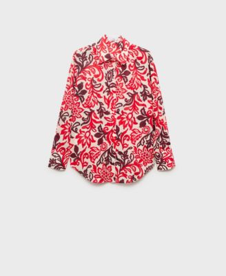 Women's Printed Cotton Shirt