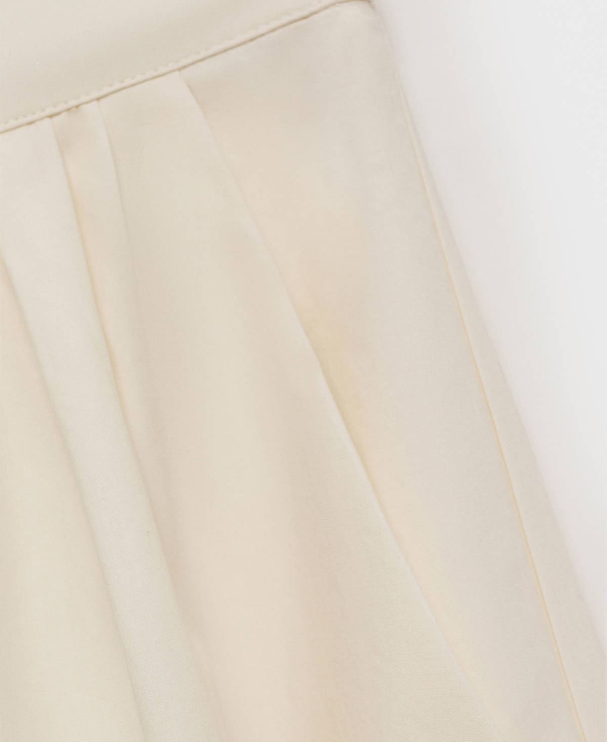 Mango Women's Embroidered Cotton Skirt In White