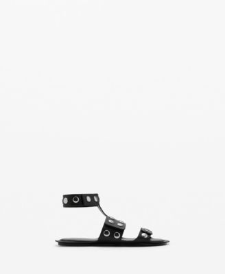 Women's Studded Leather Sandals