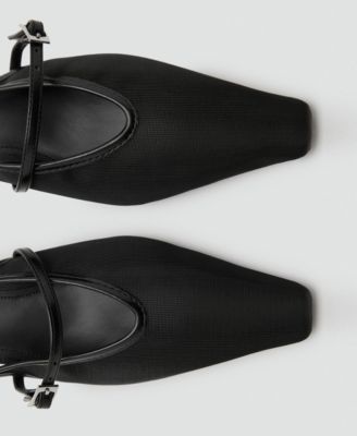 Women's Heeled Mesh Shoes